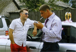 Макс Г. - обвиняемый (слева), Саша Ч. - свидетель 
